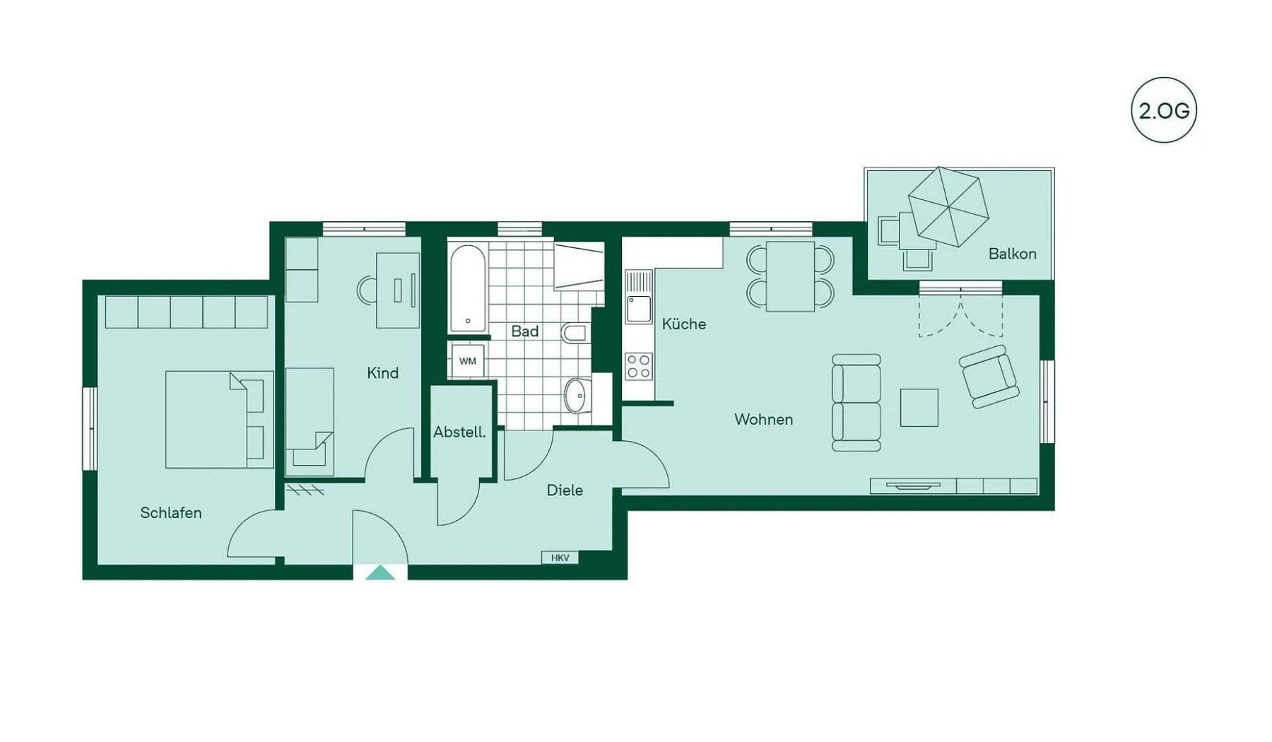 Prenájom bytu 3-izbový 87 m², Fischerstraße 28h, Zossen, Brandenbursko Prenájom bytu 3-izbový 87 m², Fischerstraße 28h, Zossen, Brandenbursko