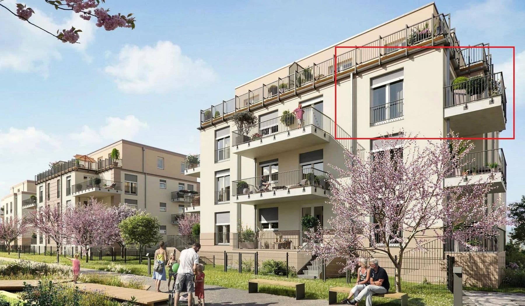 Prenájom bytu 3-izbový 87 m², Fischerstraße 28h, Zossen, Brandenbursko Prenájom bytu 3-izbový 87 m², Fischerstraße 28h, Zossen, Brandenbursko