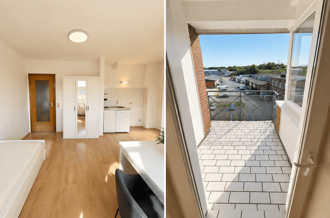 Prenájom bytu 1-izbový 27 m², Moltkestr. 7, Aachen, Severné Porýnie - Westfálsko Prenájom bytu 1-izbový 27 m², Moltkestr. 7, Aachen, Severné Porýnie - Westfálsko