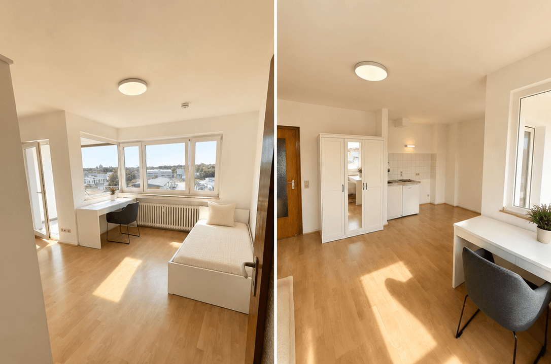 Prenájom bytu 1-izbový 27 m², Moltkestr. 7, Aachen, Severné Porýnie - Westfálsko Prenájom bytu 1-izbový 27 m², Moltkestr. 7, Aachen, Severné Porýnie - Westfálsko