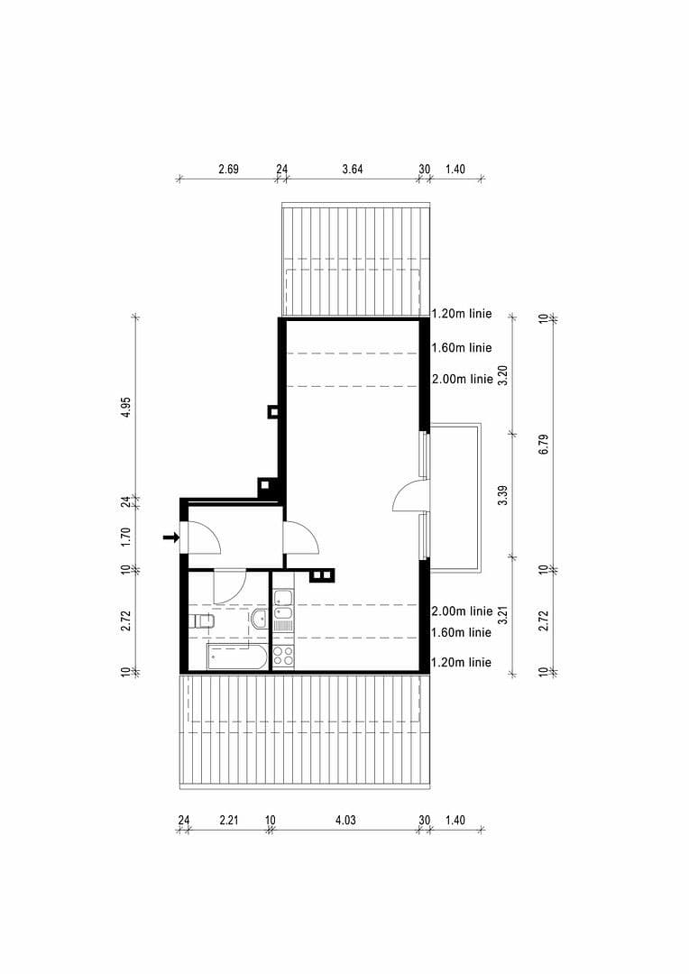 Prenájom bytu 1-izbový 41 m², Aachen, Severné Porýnie - Westfálsko Prenájom bytu 1-izbový 41 m², Aachen, Severné Porýnie - Westfálsko