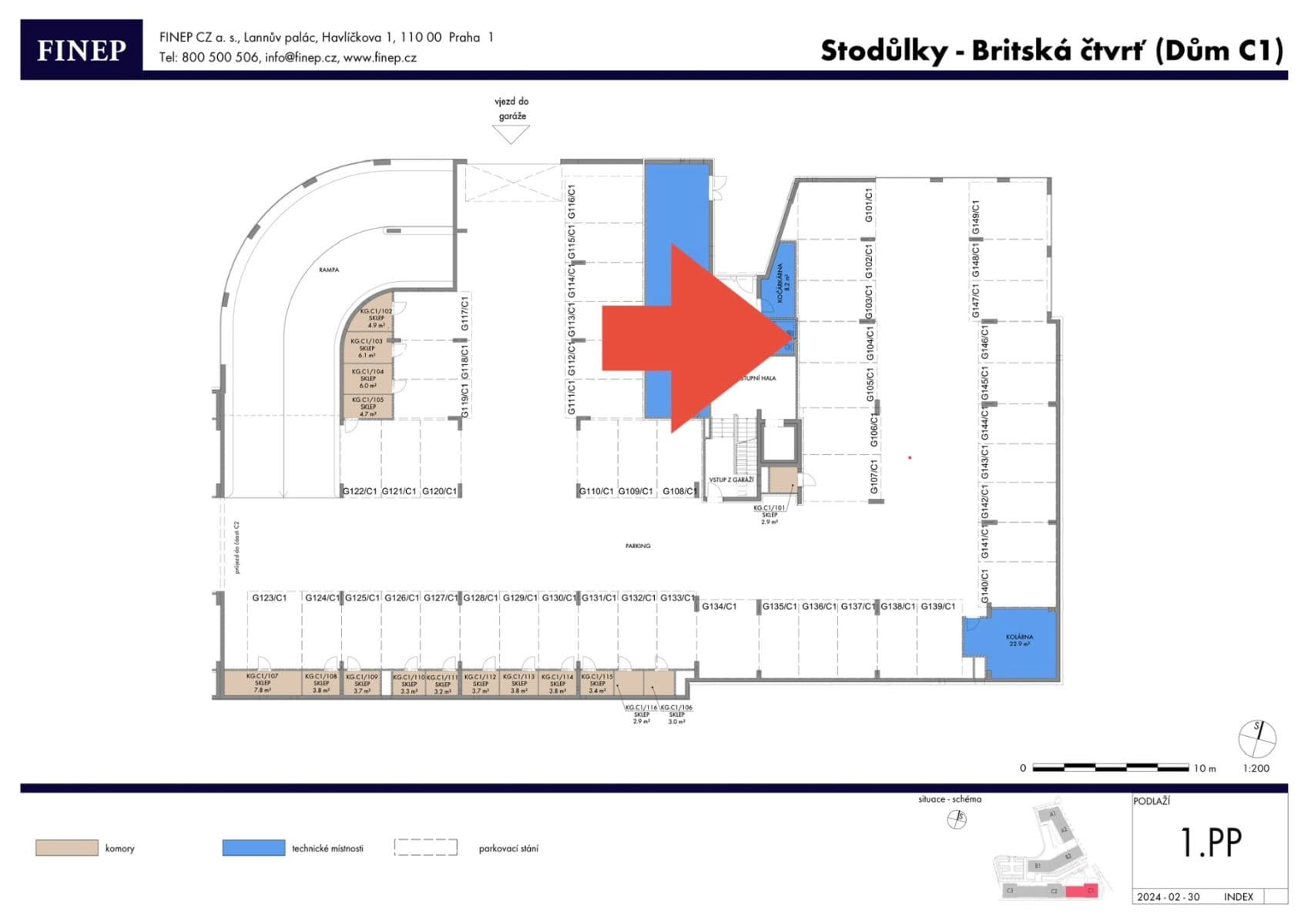 Predaj bytu 2-izbový 53 m², Bessemerova, Praha, Praha Predaj bytu 2-izbový 53 m², Bessemerova, Praha, Praha