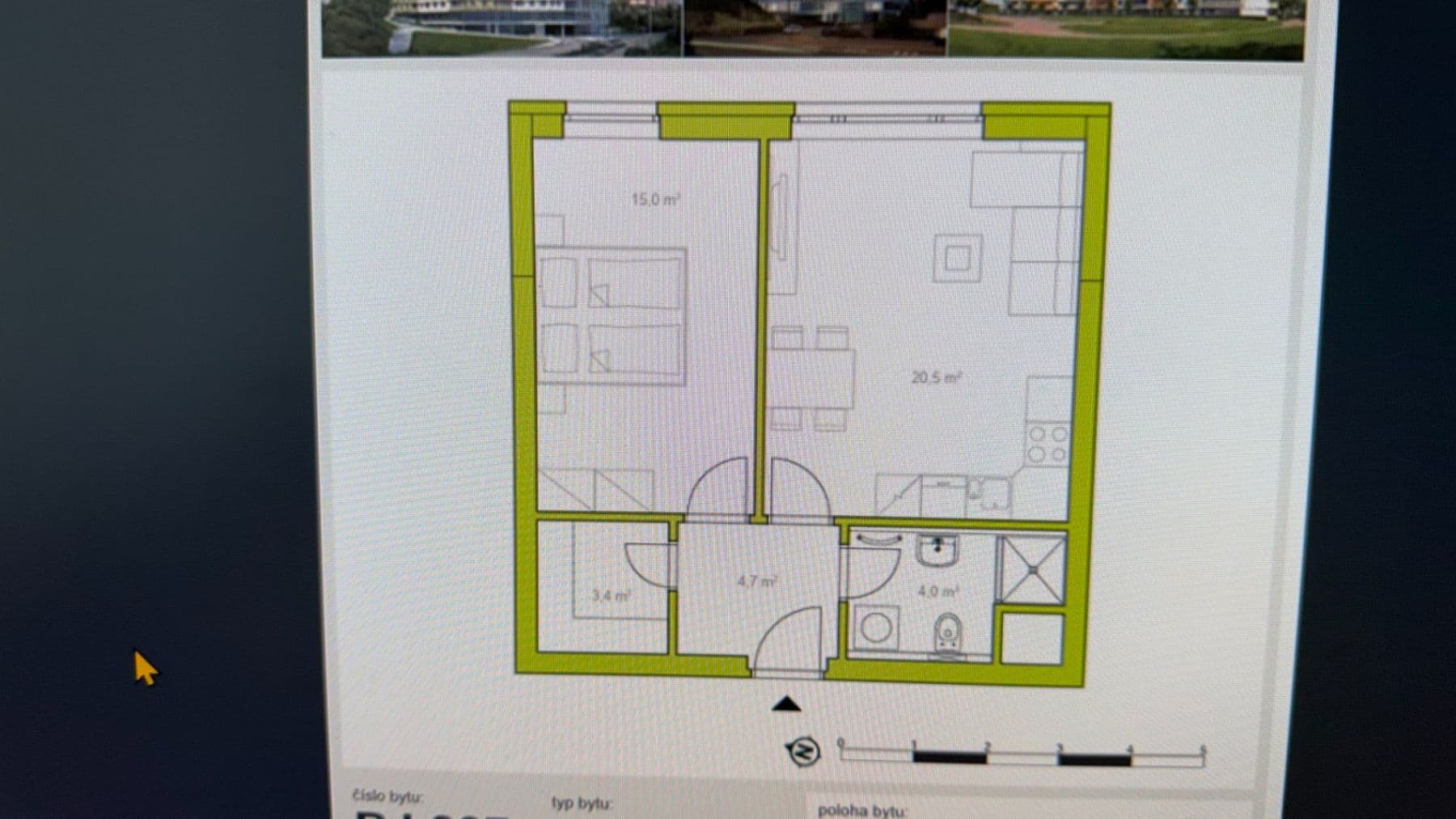 Predaj bytu 2-izbový 50 m², V Zářezu, Praha, Praha Predaj bytu 2-izbový 50 m², V Zářezu, Praha, Praha