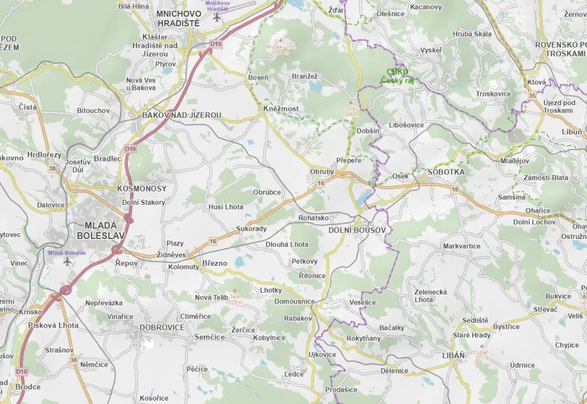Predaj pozemku 15.100 m², Sukorady, Středočeský kraj Predaj pozemku 15.100 m², Sukorady, Středočeský kraj