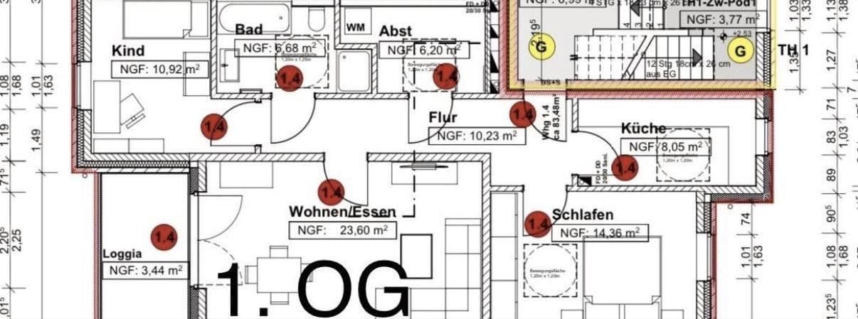 Prenájom bytu 3-izbový 84 m², Bad Bramstedt, Šlezvicko-Holštajnsko Prenájom bytu 3-izbový 84 m², Bad Bramstedt, Šlezvicko-Holštajnsko