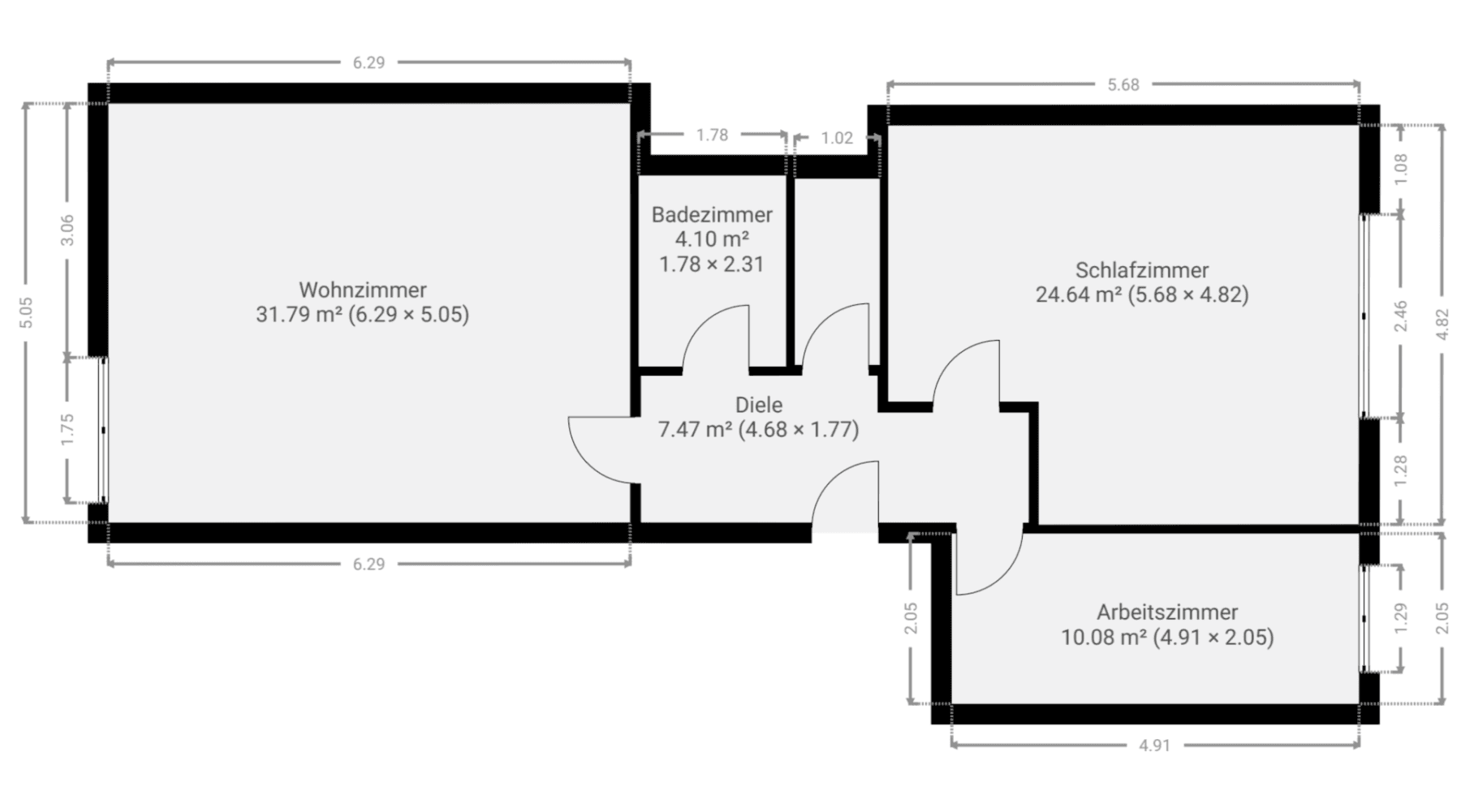 Prenájom bytu 3-izbový 80 m², Feldherrnstr. 3, Dortmund, Severné Porýnie - Westfálsko Prenájom bytu 3-izbový 80 m², Feldherrnstr. 3, Dortmund, Severné Porýnie - Westfálsko