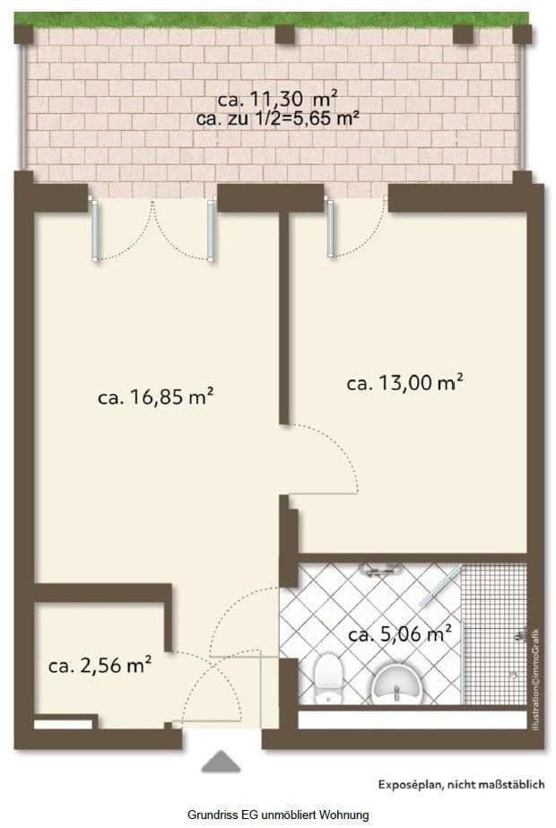 Prenájom bytu 2-izbový 41 m², Frühlingsplatz.2, Karlsfeld, Bavorsko Prenájom bytu 2-izbový 41 m², Frühlingsplatz.2, Karlsfeld, Bavorsko