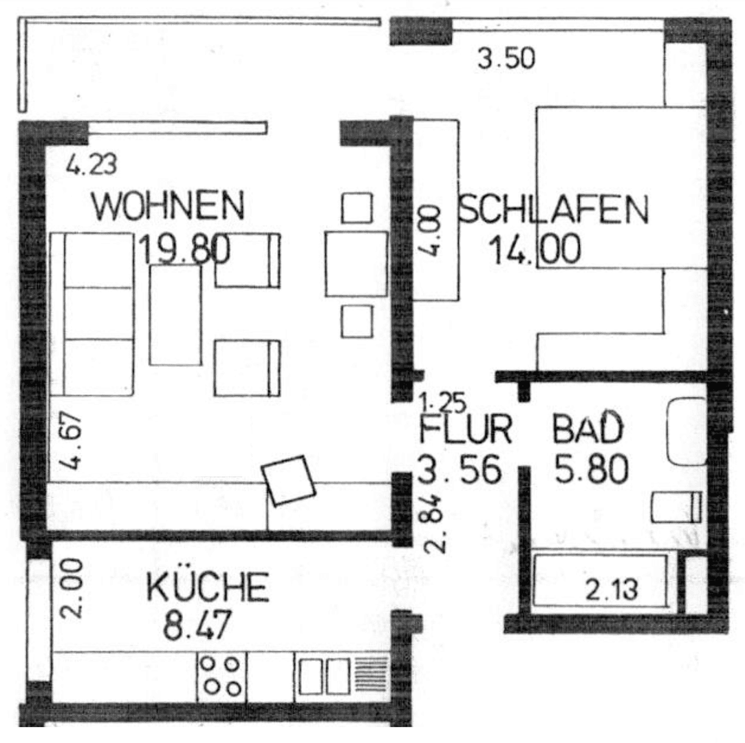 Predaj bytu 2-izbový 54 m², Sonnenbühlstr. 61, Konstanz, Bádensko-Wurttembersko Predaj bytu 2-izbový 54 m², Sonnenbühlstr. 61, Konstanz, Bádensko-Wurttembersko