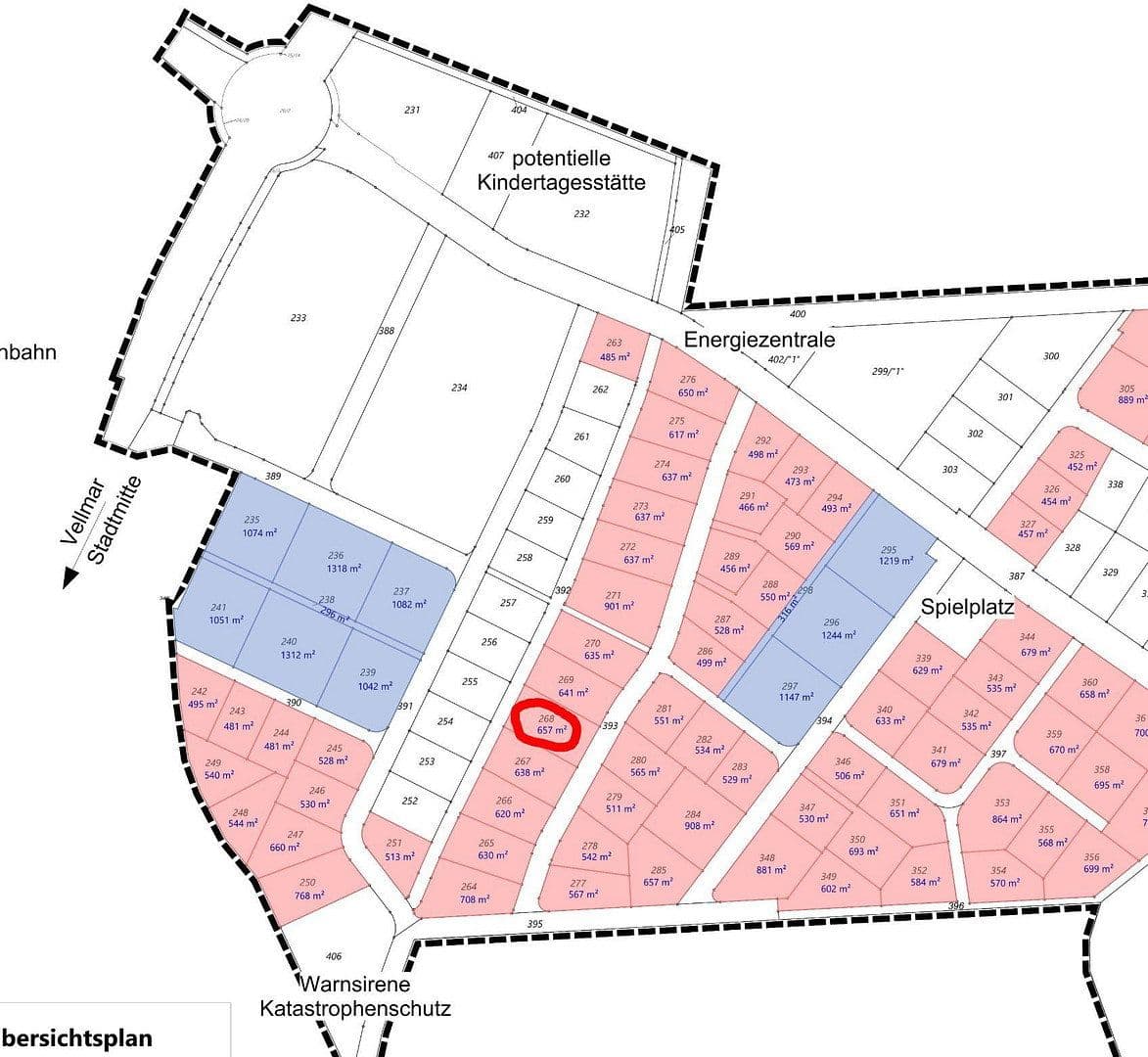 Predaj pozemku 657 m², Vellmar, Hesensko Predaj pozemku 657 m², Vellmar, Hesensko