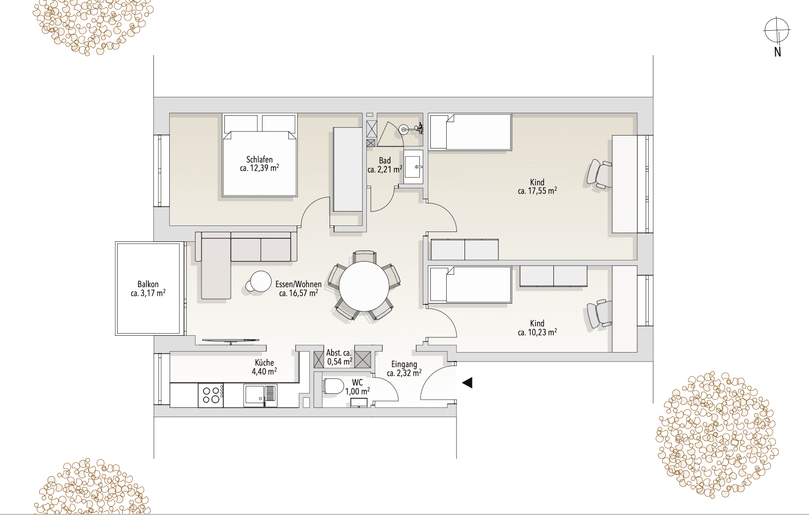 Predaj bytu 4-izbový 71 m², Bernstorffstraße 12, Hamburg, Hamburg Predaj bytu 4-izbový 71 m², Bernstorffstraße 12, Hamburg, Hamburg