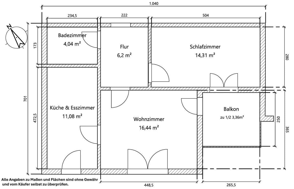 Predaj bytu 2-izbový 56 m², Johanna-Tesch-Straße 16, Schwalbach am Taunus, Hesensko Predaj bytu 2-izbový 56 m², Johanna-Tesch-Straße 16, Schwalbach am Taunus, Hesensko