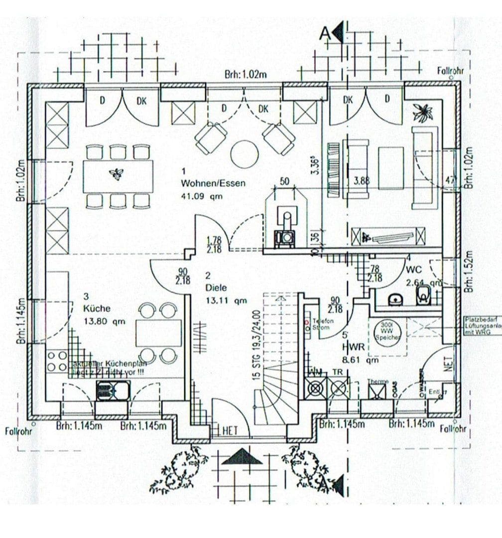 Prenájom domu 145 m², pozemek 700 m², Hasenkrug, Šlezvicko-Holštajnsko Prenájom domu 145 m², pozemek 700 m², Hasenkrug, Šlezvicko-Holštajnsko