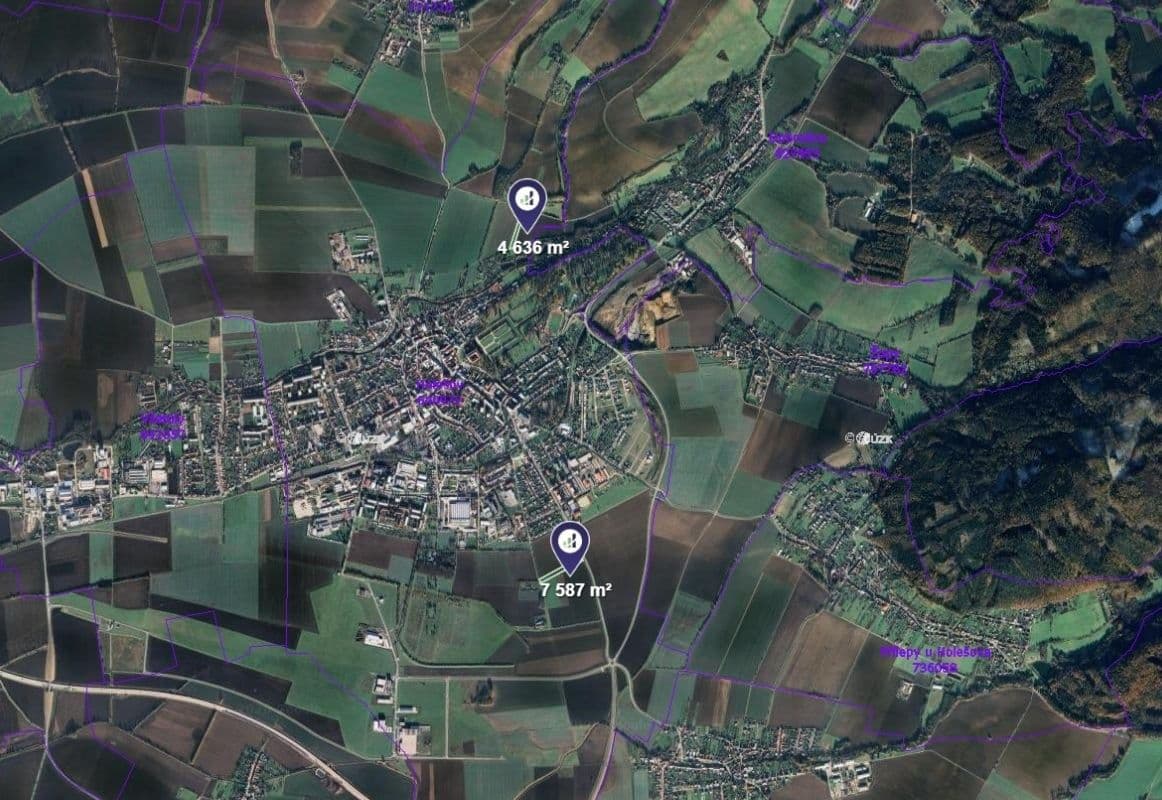 Predaj pozemku 12.223 m², Holešov, Zlínský kraj Predaj pozemku 12.223 m², Holešov, Zlínský kraj