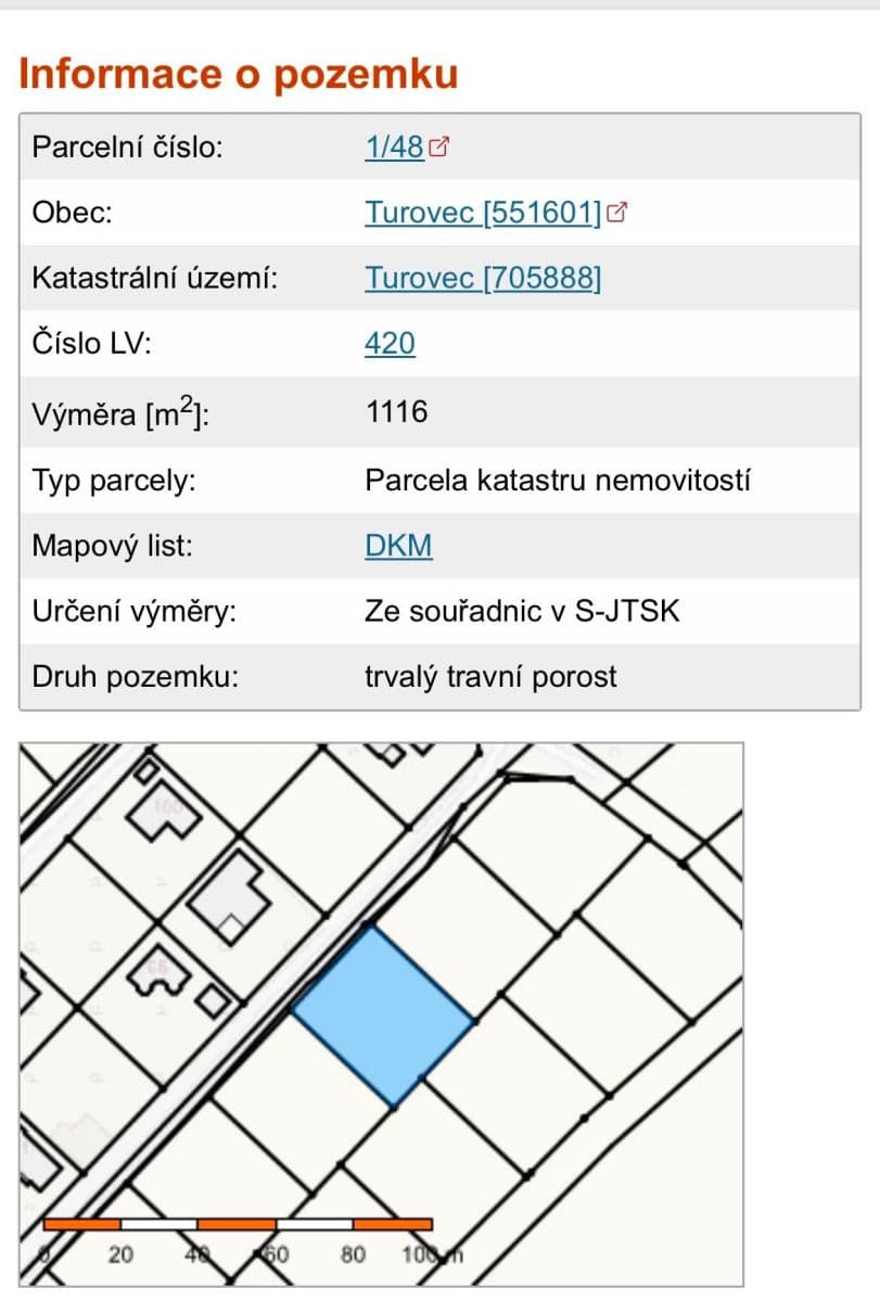 Predaj pozemku 1.116 m², Turovec, Jihočeský kraj Predaj pozemku 1.116 m², Turovec, Jihočeský kraj