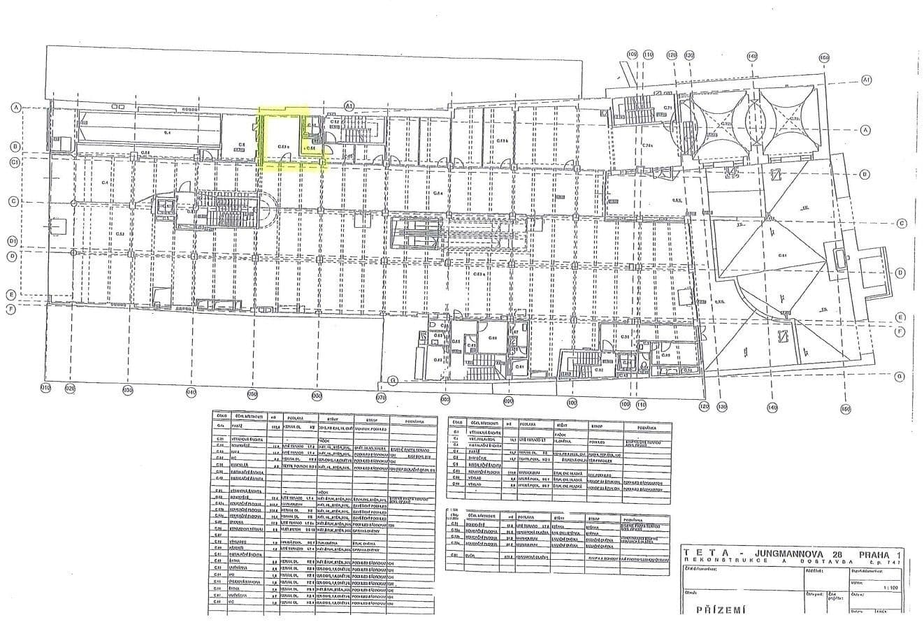 Prenájom nebytového priestoru 14 m², Jungmannova, Praha, Praha Prenájom nebytového priestoru 14 m², Jungmannova, Praha, Praha