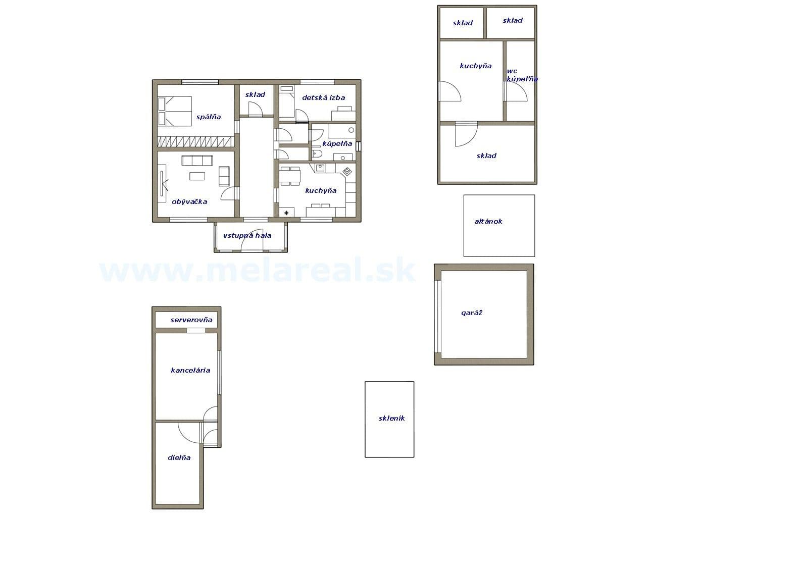 Predaj domu 280 m², pozemek 1.376 m², Haniska, Košický kraj Predaj domu 280 m², pozemek 1.376 m², Haniska, Košický kraj