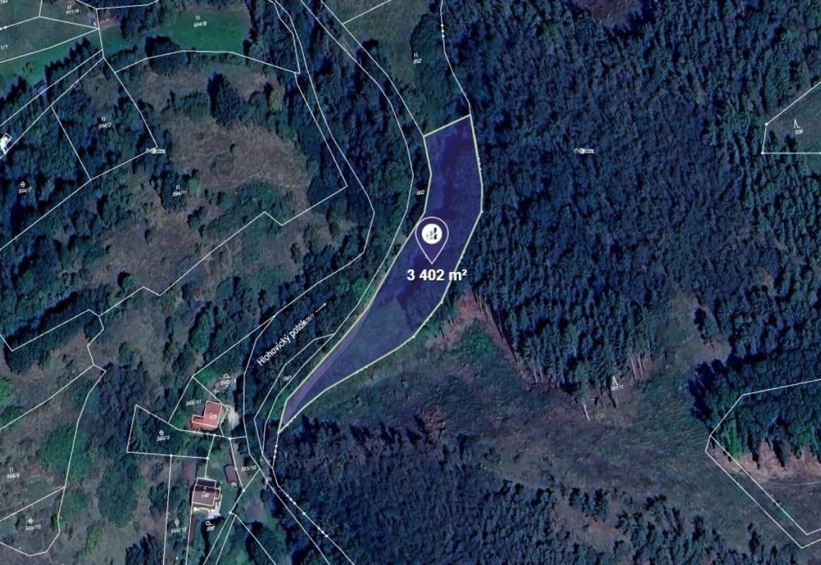 Predaj pozemku 3.402 m², Kamenec, Plzeňský kraj Predaj pozemku 3.402 m², Kamenec, Plzeňský kraj