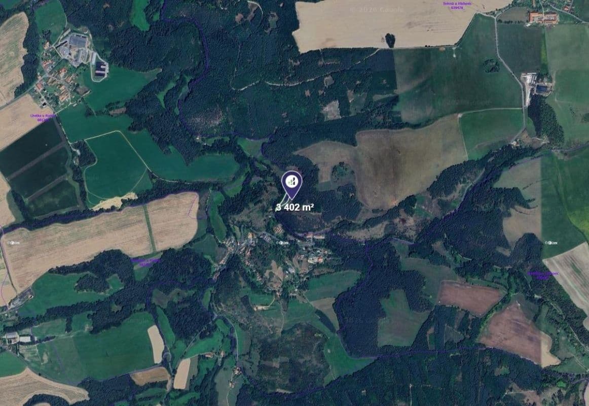 Predaj pozemku 3.402 m², Kamenec, Plzeňský kraj Predaj pozemku 3.402 m², Kamenec, Plzeňský kraj