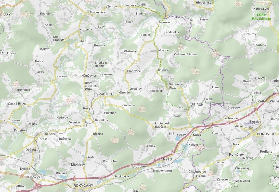 Predaj pozemku 3.402 m², Kamenec, Plzeňský kraj Predaj pozemku 3.402 m², Kamenec, Plzeňský kraj