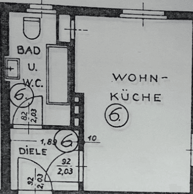 Prenájom bytu 1-izbový 24 m², Gemeindestr.48, Bochum, Severné Porýnie - Westfálsko Prenájom bytu 1-izbový 24 m², Gemeindestr.48, Bochum, Severné Porýnie - Westfálsko