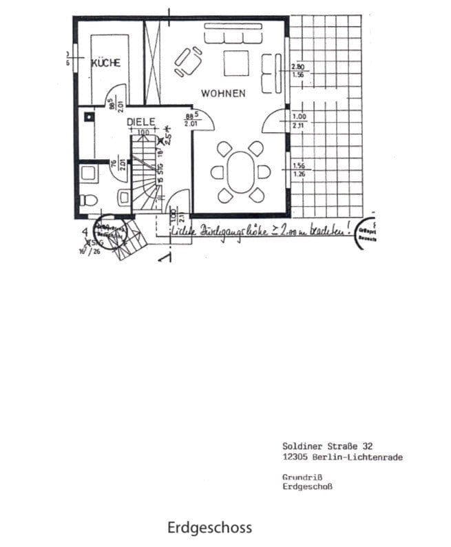 Predaj domu 107 m², pozemek 411 m², Soldiner Straße 32, Berlin, Berlín Predaj domu 107 m², pozemek 411 m², Soldiner Straße 32, Berlin, Berlín