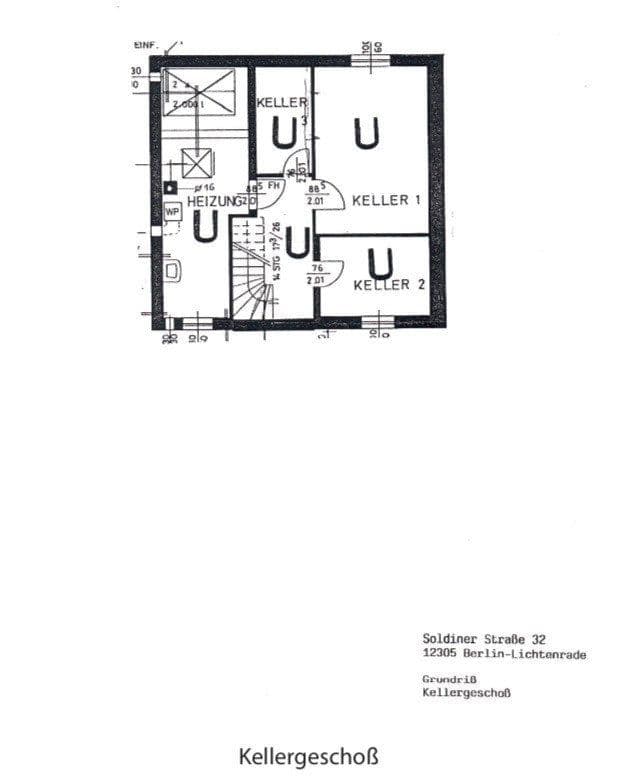 Predaj domu 107 m², pozemek 411 m², Soldiner Straße 32, Berlin, Berlín Predaj domu 107 m², pozemek 411 m², Soldiner Straße 32, Berlin, Berlín