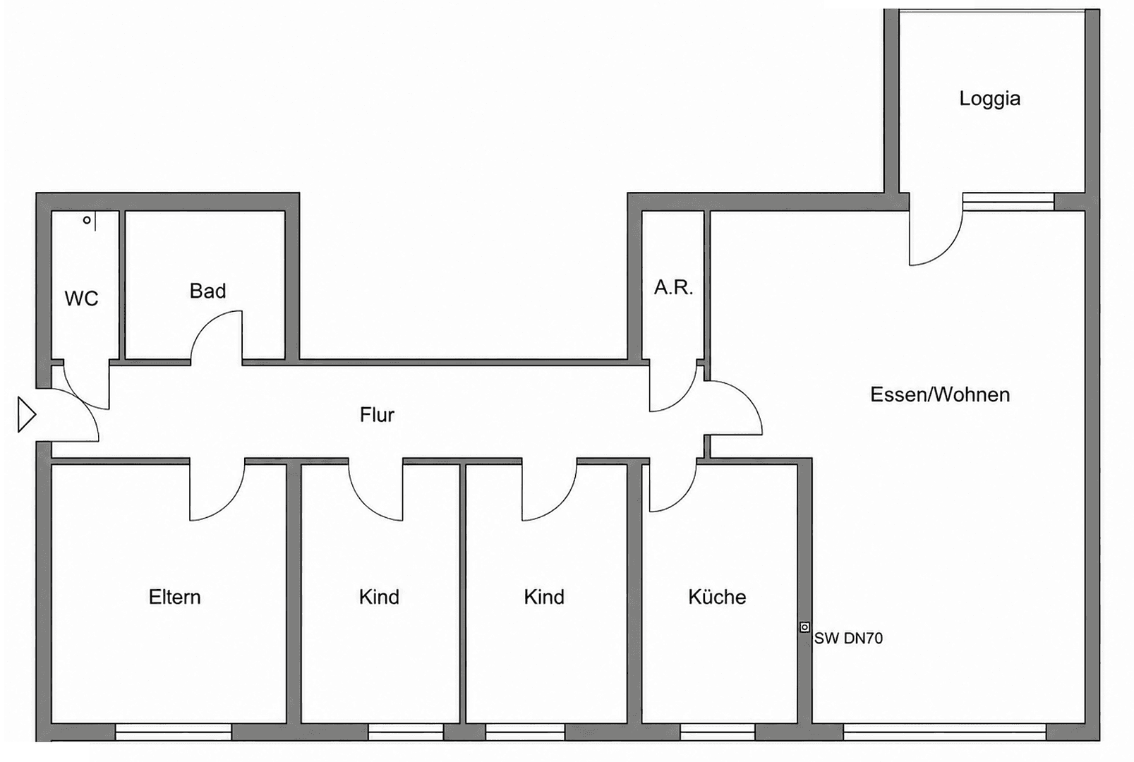 Prenájom bytu 4-izbový 106 m², Blumenstraße 40, Elsdorf, Severné Porýnie - Westfálsko Prenájom bytu 4-izbový 106 m², Blumenstraße 40, Elsdorf, Severné Porýnie - Westfálsko
