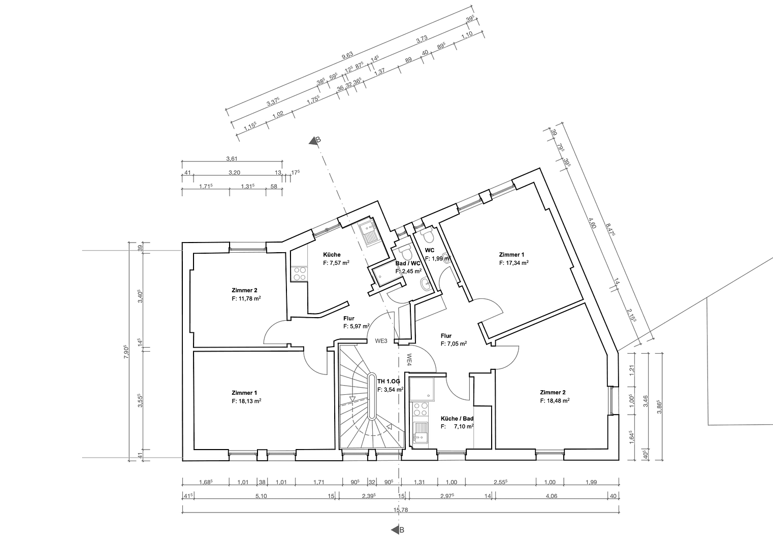 Prenájom bytu 2-izbový 46 m², Paulusstr. 22/1, Stuttgart, Bádensko-Wurttembersko Prenájom bytu 2-izbový 46 m², Paulusstr. 22/1, Stuttgart, Bádensko-Wurttembersko