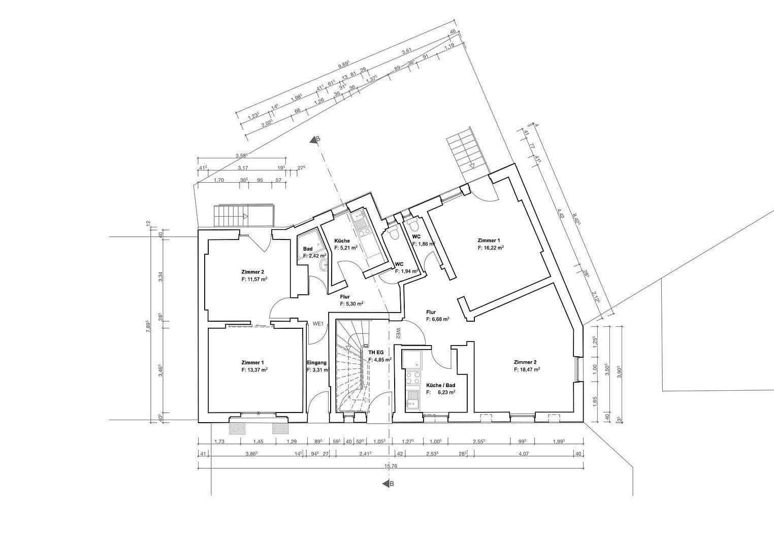 Prenájom bytu 2-izbový 43 m², Paulusstr. 22/1, Stuttgart, Bádensko-Wurttembersko Prenájom bytu 2-izbový 43 m², Paulusstr. 22/1, Stuttgart, Bádensko-Wurttembersko