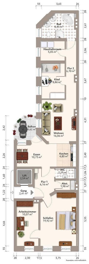 Predaj bytu 4-izbový 102 m², Leibnizstraße 22, Magdeburg, Sasko-Anhaltsko Predaj bytu 4-izbový 102 m², Leibnizstraße 22, Magdeburg, Sasko-Anhaltsko