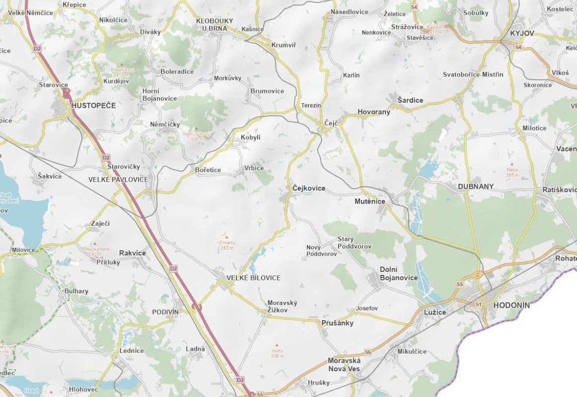Predaj pozemku 8.646 m², Čejkovice, Jihomoravský kraj Predaj pozemku 8.646 m², Čejkovice, Jihomoravský kraj