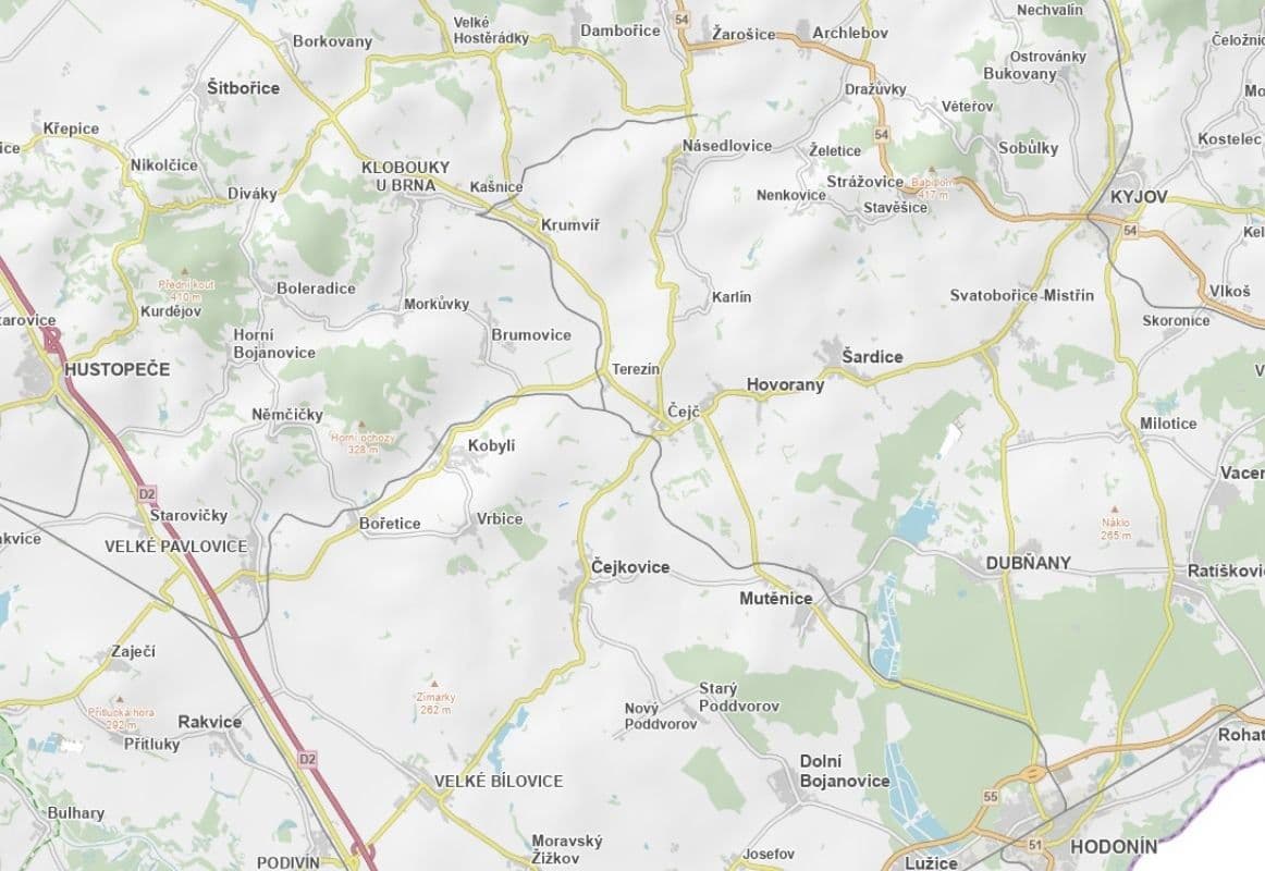 Predaj pozemku 4.205 m², Čejkovice, Jihomoravský kraj Predaj pozemku 4.205 m², Čejkovice, Jihomoravský kraj