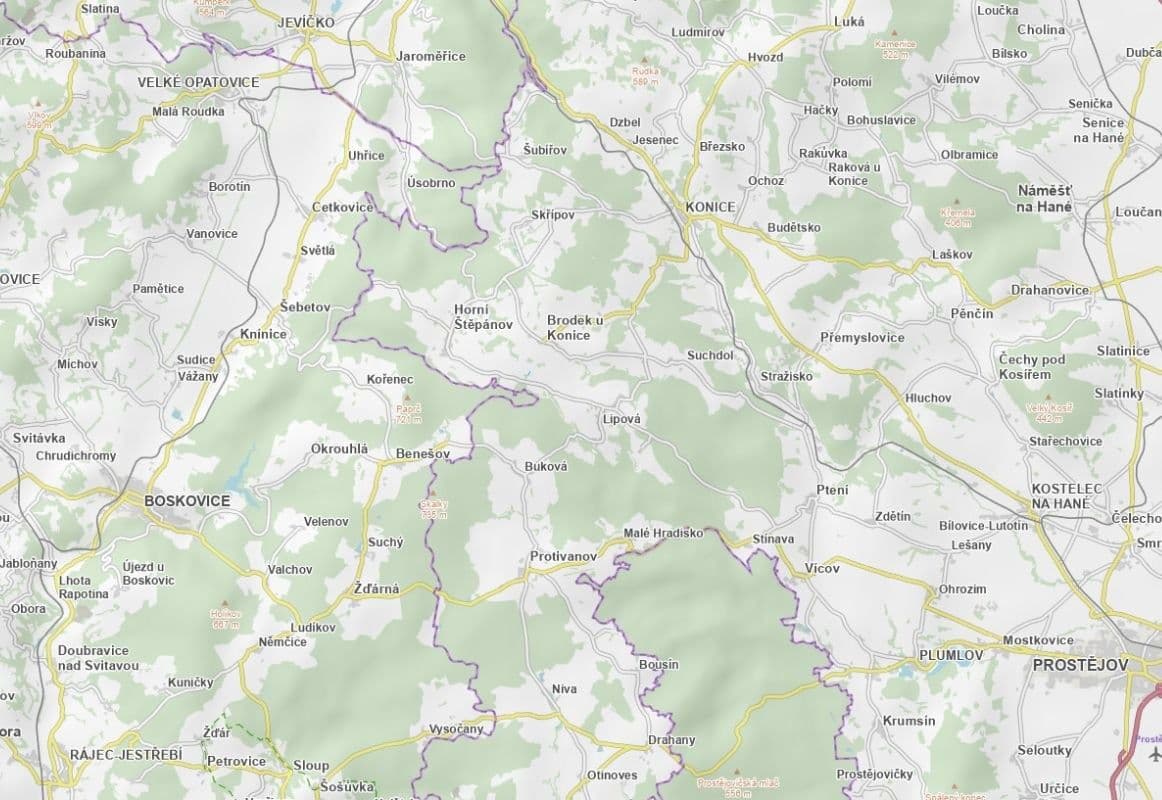 Predaj pozemku 2.138 m², Brodek u Konice, Olomoucký kraj Predaj pozemku 2.138 m², Brodek u Konice, Olomoucký kraj