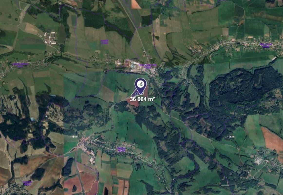 Predaj pozemku 36.064 m², Vidochov, Královéhradecký kraj Predaj pozemku 36.064 m², Vidochov, Královéhradecký kraj