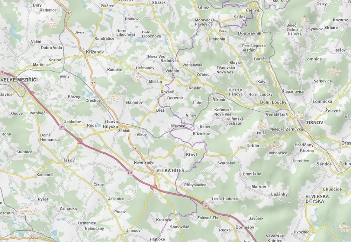 Predaj pozemku 1.924 m², Katov, Jihomoravský kraj Predaj pozemku 1.924 m², Katov, Jihomoravský kraj