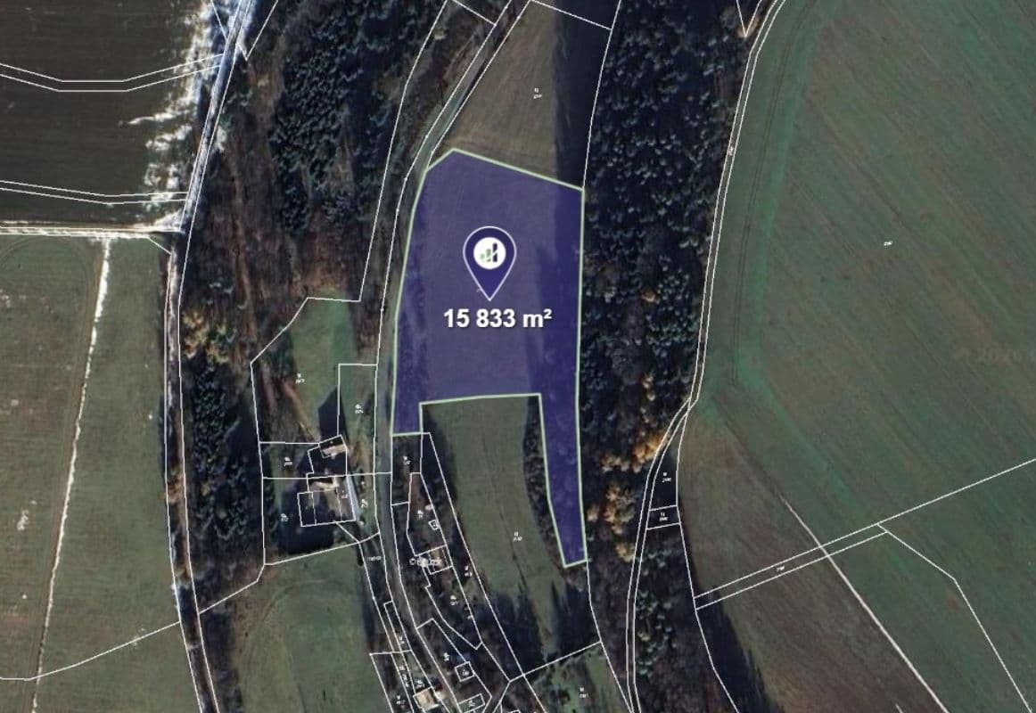 Predaj pozemku 15.833 m², Květná, Pardubický kraj Predaj pozemku 15.833 m², Květná, Pardubický kraj