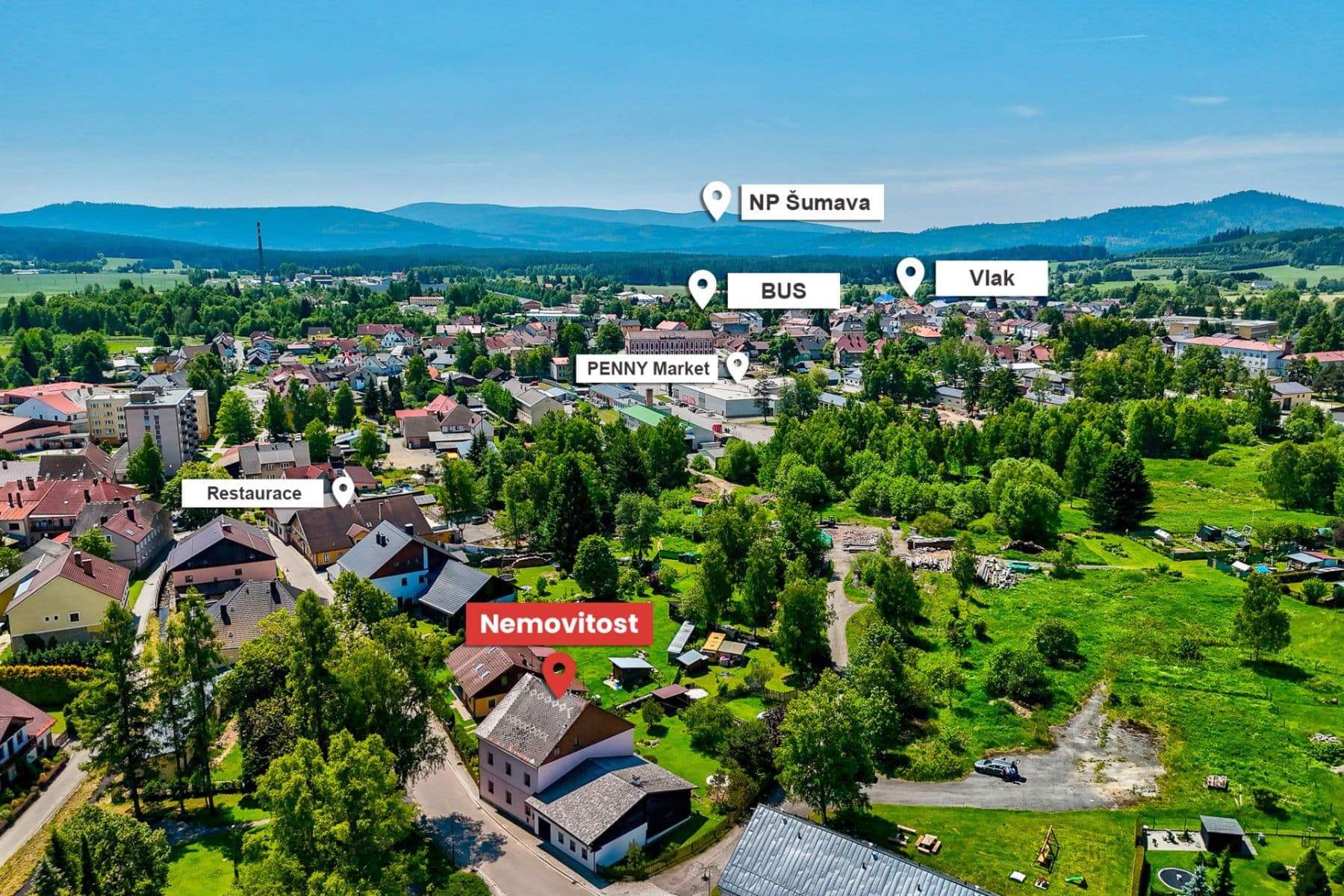 Predaj domu 254 m², pozemek 640 m², Česká, Volary, Jihočeský kraj Predaj domu 254 m², pozemek 640 m², Česká, Volary, Jihočeský kraj
