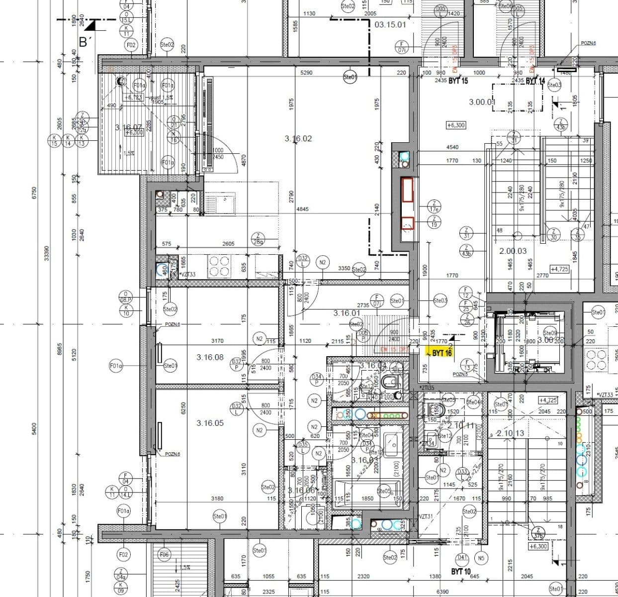 Prenájom bytu 3-izbový 73 m², Pod Jalovým dvorem, Praha, Praha Prenájom bytu 3-izbový 73 m², Pod Jalovým dvorem, Praha, Praha