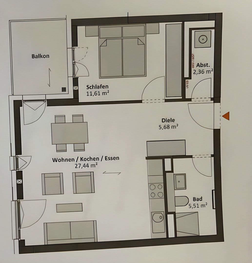 Prenájom bytu 2-izbový 56 m², Rathausgasse 13, Schönefeld, Brandenbursko Prenájom bytu 2-izbový 56 m², Rathausgasse 13, Schönefeld, Brandenbursko
