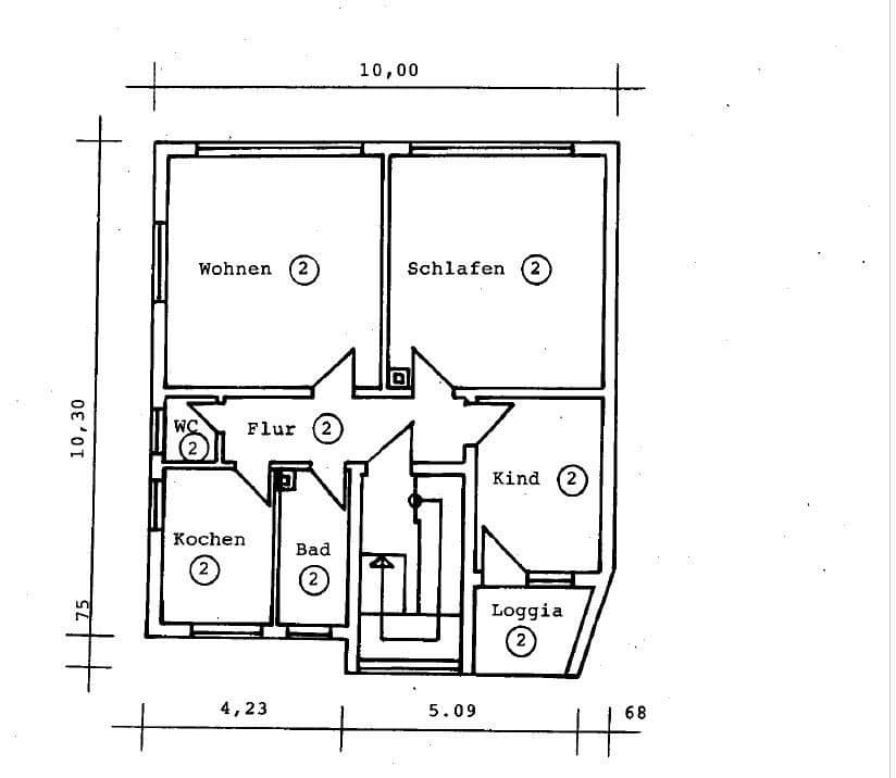 Predaj bytu 3-izbový 80 m², Mühlhausen im Täle, Bádensko-Wurttembersko Predaj bytu 3-izbový 80 m², Mühlhausen im Täle, Bádensko-Wurttembersko