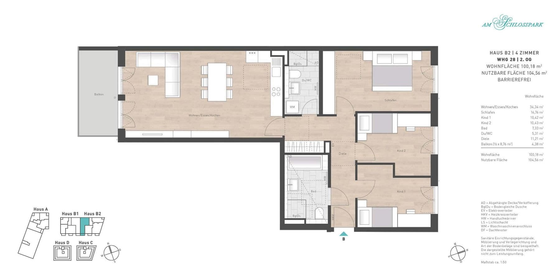 Predaj bytu 4-izbový 101 m², Fußbergstraße, Gauting, Bavorsko Predaj bytu 4-izbový 101 m², Fußbergstraße, Gauting, Bavorsko