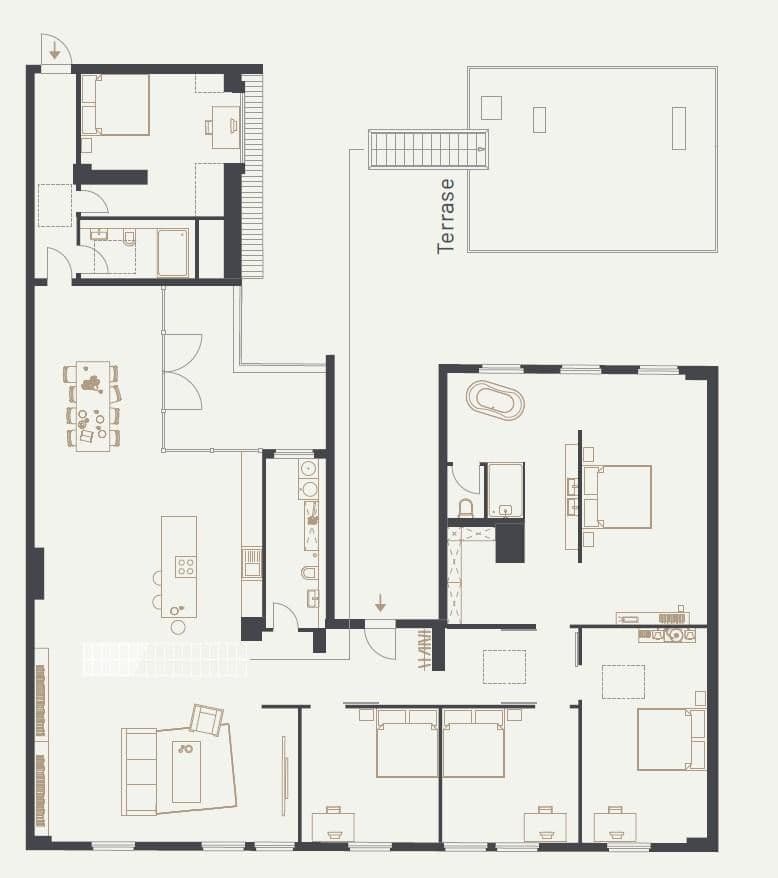 Predaj bytu 6-izbový 280 m², Rönnestraße 4, Berlin, Berlín Predaj bytu 6-izbový 280 m², Rönnestraße 4, Berlin, Berlín