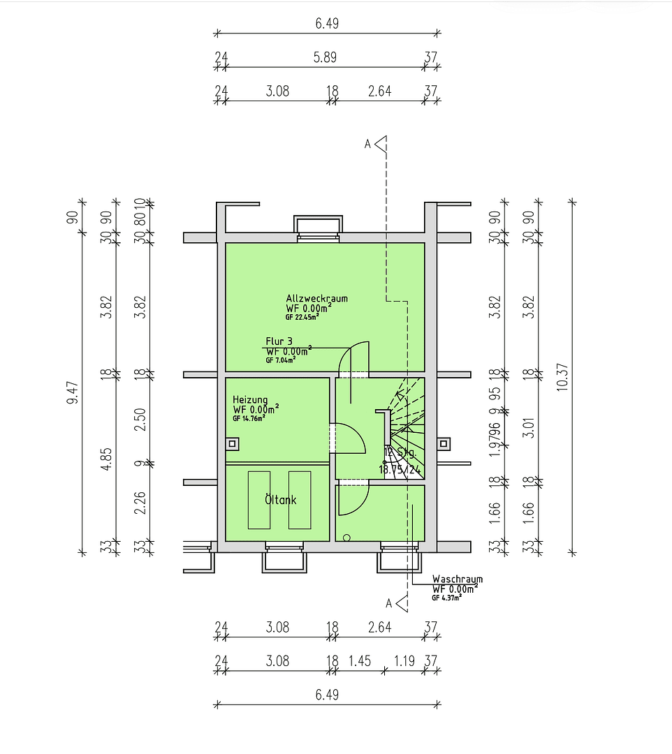 Prenájom domu 95 m², pozemek 243 m², Am Rehmenfeld, Zeven, Dolné Sasko Prenájom domu 95 m², pozemek 243 m², Am Rehmenfeld, Zeven, Dolné Sasko