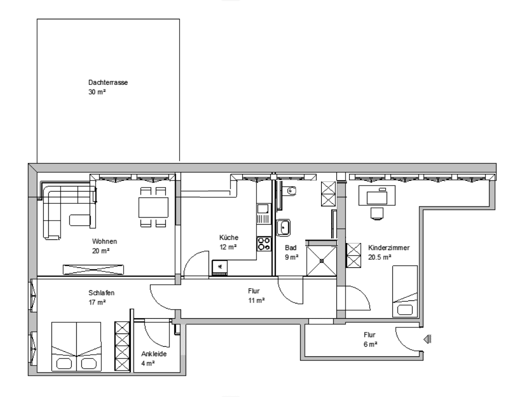 Predaj bytu 3-izbový 130 m², Schlaurother Str. 10, Görlitz, Sasko Predaj bytu 3-izbový 130 m², Schlaurother Str. 10, Görlitz, Sasko