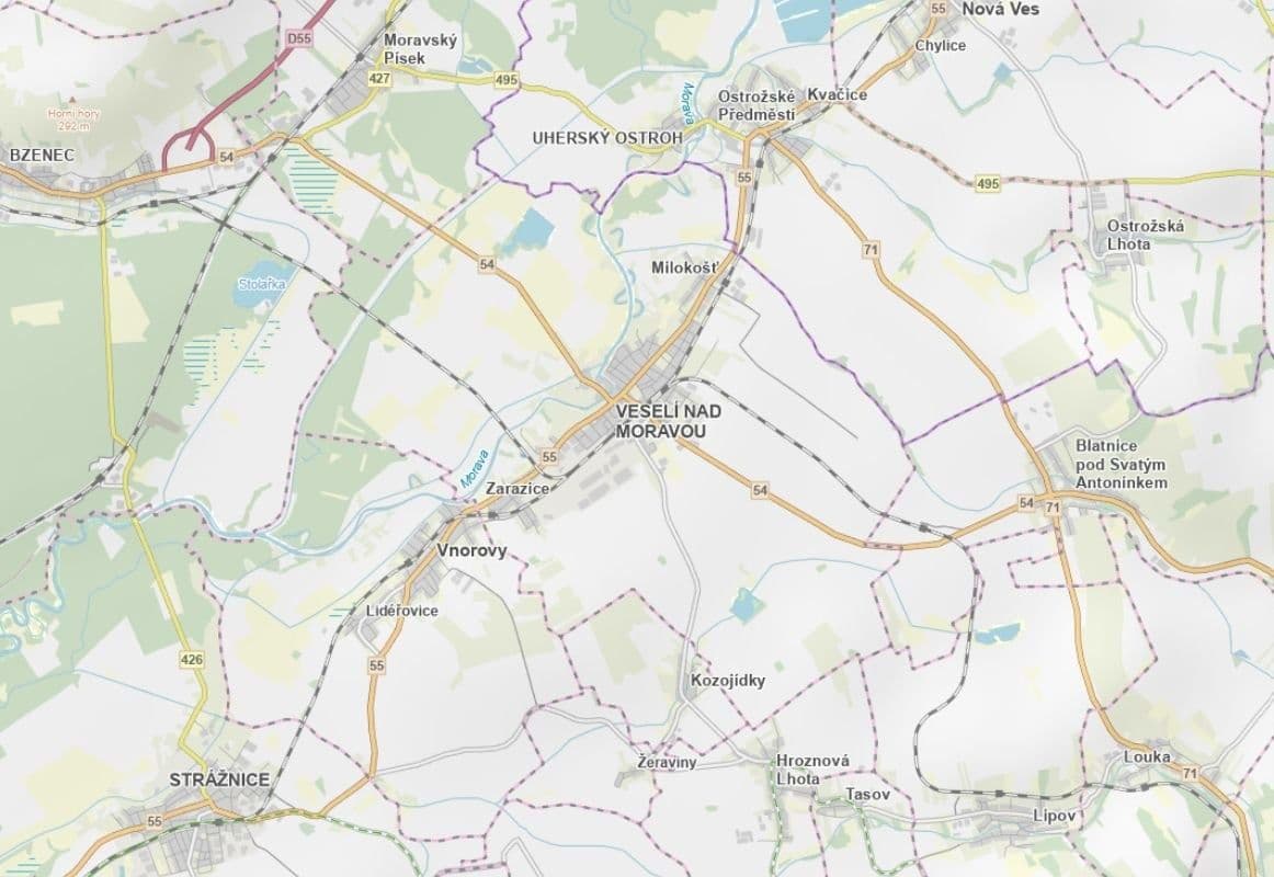 Predaj pozemku 1.095 m², Veselí nad Moravou, Jihomoravský kraj Predaj pozemku 1.095 m², Veselí nad Moravou, Jihomoravský kraj