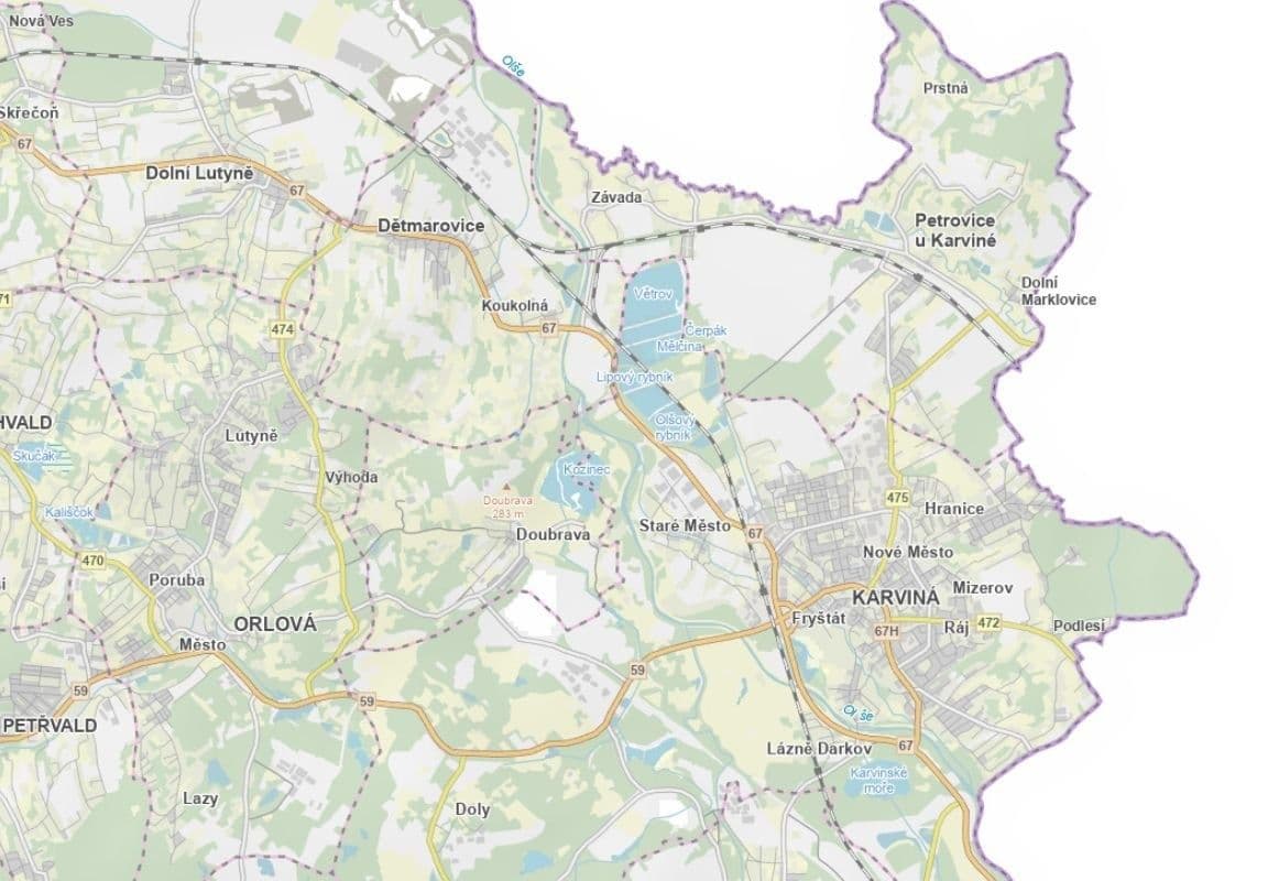 Predaj pozemku 2.069 m², Doubrava, Moravskoslezský kraj Predaj pozemku 2.069 m², Doubrava, Moravskoslezský kraj