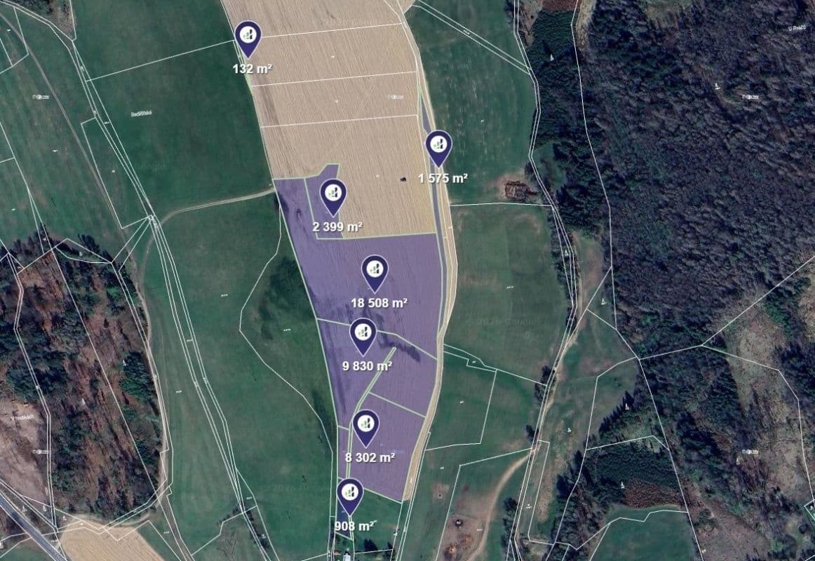 Predaj pozemku 37.292 m², Horní Bradlo, Pardubický kraj Predaj pozemku 37.292 m², Horní Bradlo, Pardubický kraj