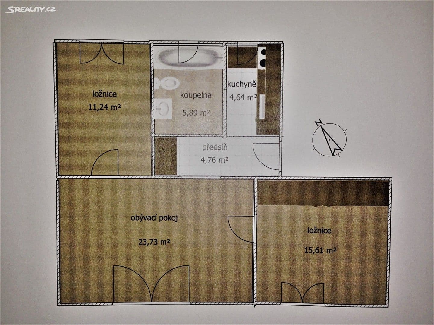 Prenájom bytu 3-izbový 58 m², Týnec nad Sázavou, Středočeský kraj Prenájom bytu 3-izbový 58 m², Týnec nad Sázavou, Středočeský kraj