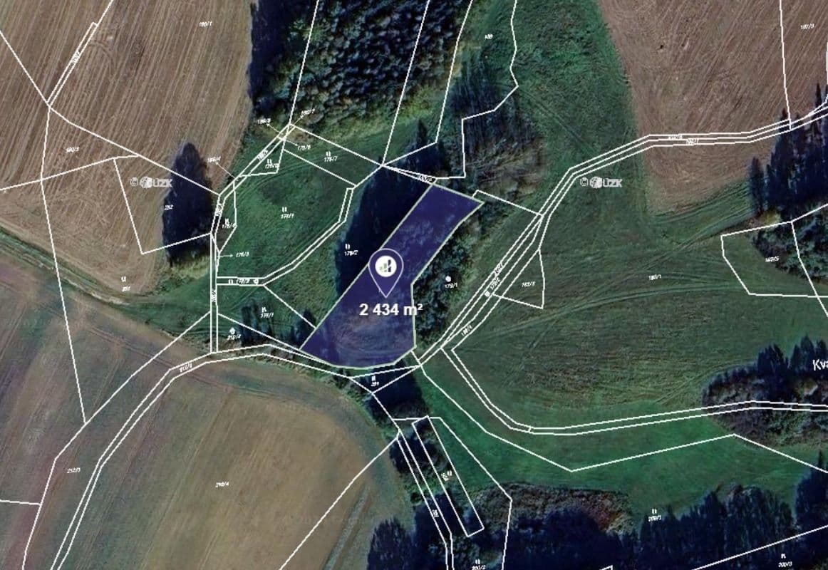 Predaj pozemku 487 m², Mladé Bříště, Kraj Vysočina Predaj pozemku 487 m², Mladé Bříště, Kraj Vysočina