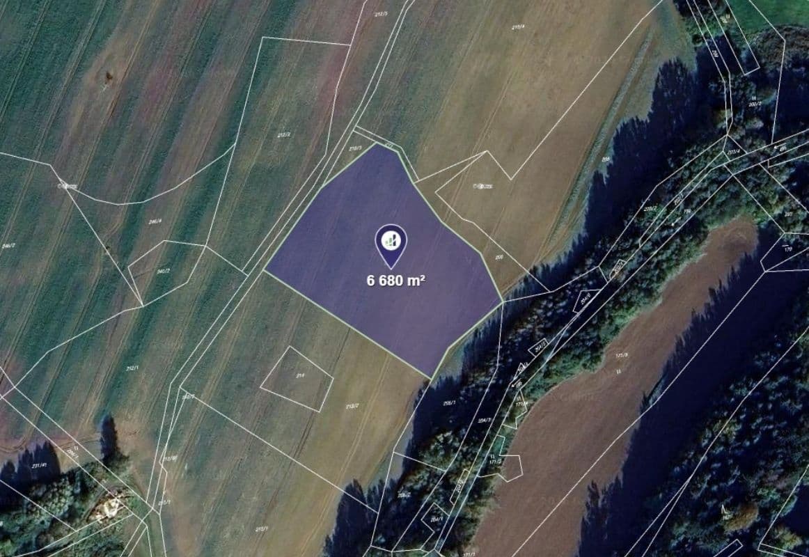 Predaj pozemku 1.336 m², Mladé Bříště, Kraj Vysočina Predaj pozemku 1.336 m², Mladé Bříště, Kraj Vysočina